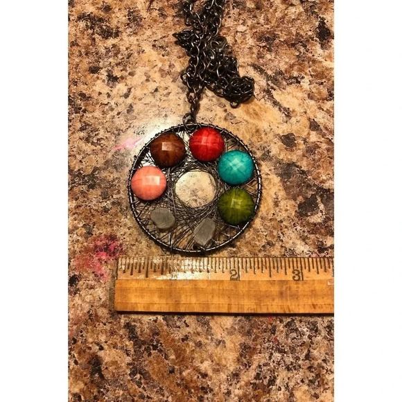 Beautiful long necklace - Picture 6 of 6